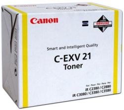 Canon C-EXV21Y sárga eredeti toner 14k (CF0455B002AA)